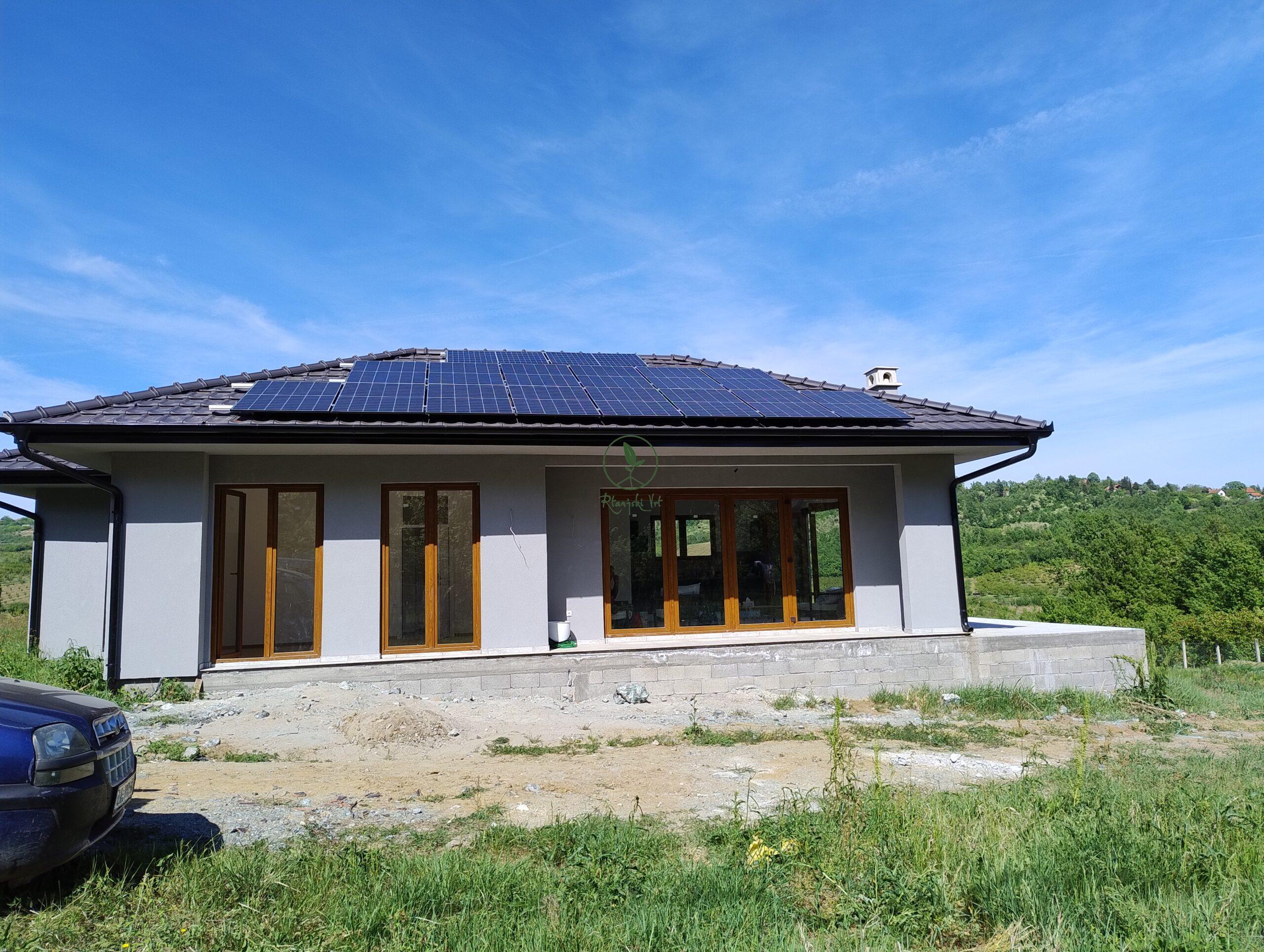 Mrežni monofazni solarni sistem 6kW